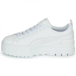 Chaussures Femme Baskets basses Puma MAYZE Blanc -Baskets mode Soldes 19785956 500 D