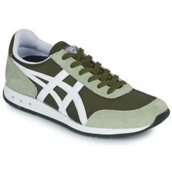 Chaussures Baskets basses Onitsuka Tiger NEW YORK Kaki / Blanc / Gris