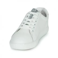 Chaussures Femme Baskets basses Bons baisers de Paname SIMONE EYES Blanc -Baskets mode Soldes 19829540 500 C