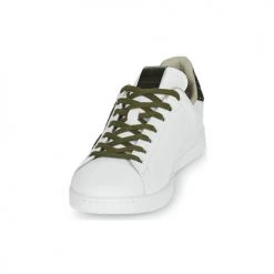 Chaussures Femme Baskets basses Victoria TENIS PIEL Blanc / Kaki -Baskets mode Soldes 19901067 500 C