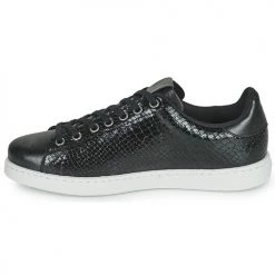 Chaussures Femme Baskets basses Victoria TENIS SERPIENTE Noir -Baskets mode Soldes 19901070 500 D