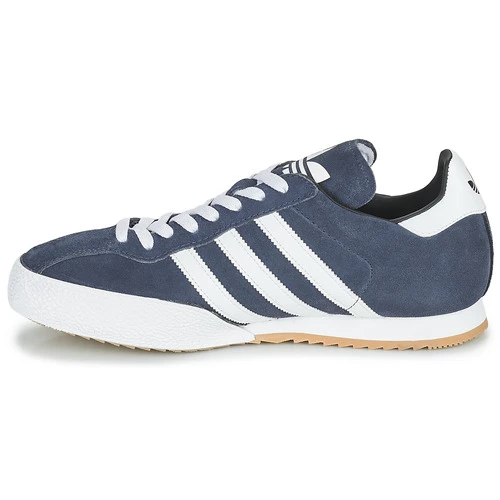 Chaussures Baskets basses adidas Originals SUPER SUEDE Marine / Bleu 4 Chaussures Baskets basses adidas Originals SUPER SUEDE Marine / Bleu – Image 4