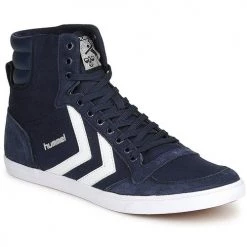 Chaussures Baskets montantes hummel SLIMMER STADIL HIGH Marine
