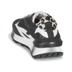 Chaussures Femme Baskets basses Semerdjian MARI Noir / Blanc -Baskets mode Soldes 19983295 500 E