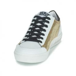 Chaussures Femme Baskets basses Semerdjian ELISE Beige / Doré / Noir -Baskets mode Soldes 19983308 500 C
