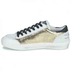 Chaussures Femme Baskets basses Semerdjian ELISE Beige / Doré / Noir -Baskets mode Soldes 19983308 500 D