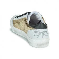 Chaussures Femme Baskets basses Semerdjian ELISE Beige / Doré / Noir -Baskets mode Soldes 19983308 500 E