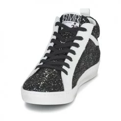 Chaussures Femme Baskets montantes Semerdjian ALFA Noir / Blanc -Baskets mode Soldes 19983313 500 C