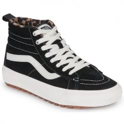 Chaussures Femme Baskets montantes Vans SK8-HI MTE-2 Noir / Blanc