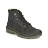 Chaussures Baskets montantes Palladium PAMPA CANVAS Noir