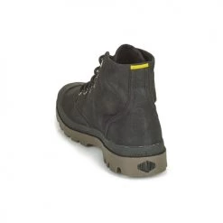 Chaussures Baskets montantes Palladium PAMPA CANVAS Noir -Baskets mode Soldes 20129439 500 E