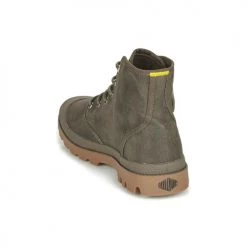 Chaussures Baskets montantes Palladium PAMPA CANVAS Marron -Baskets mode Soldes 20129440 500 E