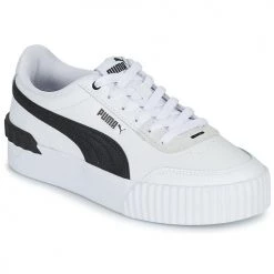 Chaussures Femme Baskets basses Puma CARINA LIFT Blanc / Noir