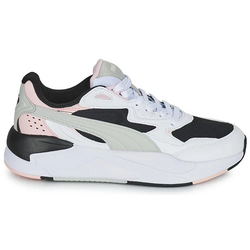 Chaussures Femme Baskets basses Puma X-RAY SPEED Blanc / Noir / Rose 2 Chaussures Femme Baskets basses Puma X-RAY SPEED Blanc / Noir / Rose – Image 2