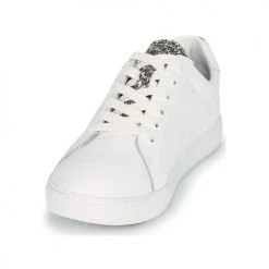 Chaussures Femme Baskets basses Bons baisers de Paname SIMONE GLITTER TONGUE Blanc -Baskets mode Soldes 21183163 500 C
