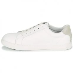 Chaussures Femme Baskets basses Bons baisers de Paname SIMONE AMOUR BLANC ROSE GOLD Blanc / Rose -Baskets mode Soldes 21183167 500 D