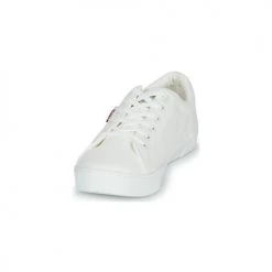 Chaussures Femme Baskets basses Levi's MALIBU 2.0 Blanc -Baskets mode Soldes 21208373 500 C