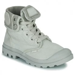 Chaussures Femme Baskets montantes Palladium BAGGY Gris