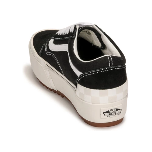 Chaussures Femme Baskets basses Vans OLD SKOOL STACKED Noir / Blanc 5 Chaussures Femme Baskets basses Vans OLD SKOOL STACKED Noir / Blanc – Image 5