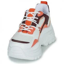 Chaussures Femme Baskets basses Yurban BIGARA Orange -Baskets mode Soldes 21375058 500 C
