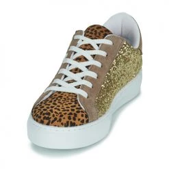 Chaussures Femme Baskets basses Yurban ANISTAR Doré -Baskets mode Soldes 21375064 500 C