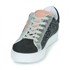 Chaussures Femme Baskets basses Yurban ANISTAR Argenté -Baskets mode Soldes 21375065 500 C
