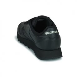Chaussures Baskets basses Reebok Classic CLASSIC LEATHER Noir -Baskets mode Soldes 21426403 500 E