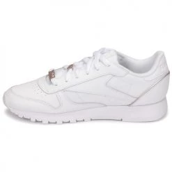 Chaussures Femme Baskets basses Reebok Classic CLASSIC LEATHER Blanc / Doré -Baskets mode Soldes 21426405 500 D