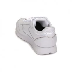 Chaussures Femme Baskets basses Reebok Classic CLASSIC LEATHER Blanc / Doré -Baskets mode Soldes 21426405 500 E