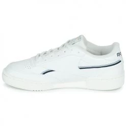 Chaussures Femme Baskets basses Reebok Classic CLUB C 85 VEGAN Blanc / Bleu -Baskets mode Soldes 21426413 500 D