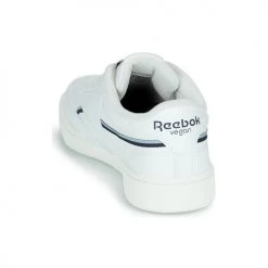 Chaussures Femme Baskets basses Reebok Classic CLUB C 85 VEGAN Blanc / Bleu -Baskets mode Soldes 21426413 500 E