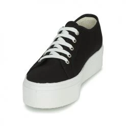 Chaussures Femme Baskets basses Yurban JABELLE Noir -Baskets mode Soldes 21548688 500 C