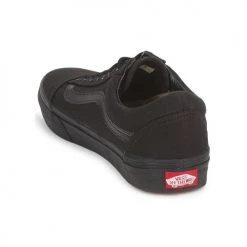 Chaussures Baskets basses Vans OLD SKOOL Noir / Noir -Baskets mode Soldes 218218 500 E