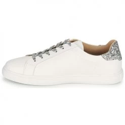 Chaussures Femme Baskets basses Vanessa Wu STEPH Blanc / Argenté -Baskets mode Soldes 21889693 500 D