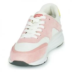 Chaussures Femme Baskets basses Camper KIT Blanc / Rose -Baskets mode Soldes 22235452 500 C