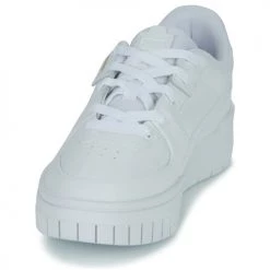 Chaussures Femme Baskets basses Puma CALI DREAM LTH WNS Blanc -Baskets mode Soldes 22259058 500 C