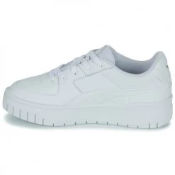 Chaussures Femme Baskets basses Puma CALI DREAM LTH WNS Blanc -Baskets mode Soldes 22259058 500 D