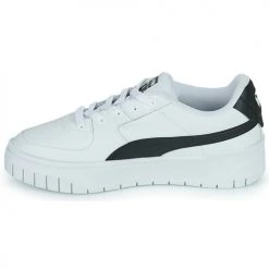 Chaussures Femme Baskets basses Puma CALI DREAM LTH WNS Blanc / Noir -Baskets mode Soldes 22259081 500 D