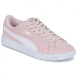 Chaussures Femme Baskets basses Puma VIKKY V3 Rose / Blanc
