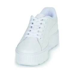 Chaussures Femme Baskets basses Puma KARMEN L Blanc -Baskets mode Soldes 22259098 500 C