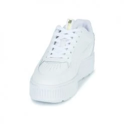 Chaussures Femme Baskets basses Puma KARMEN REBELLE Blanc -Baskets mode Soldes 22259102 500 C