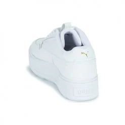Chaussures Femme Baskets basses Puma KARMEN REBELLE Blanc -Baskets mode Soldes 22259102 500 E
