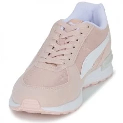 Chaussures Femme Baskets basses Puma GRAVITON Rose / Blanc / Beige -Baskets mode Soldes 22259107 500 C