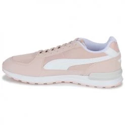 Chaussures Femme Baskets basses Puma GRAVITON Rose / Blanc / Beige -Baskets mode Soldes 22259107 500 D