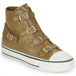 Chaussures Femme Baskets montantes Ash VIRGIN Marron
