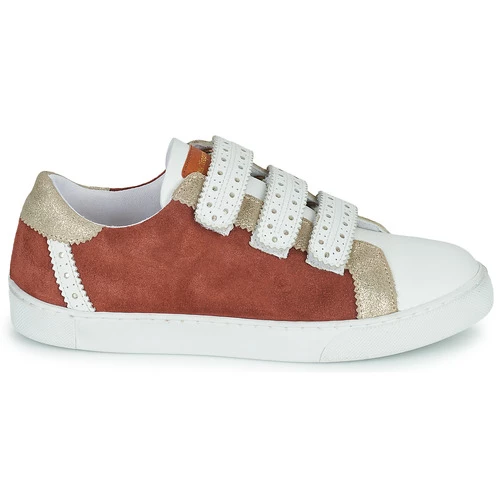 Chaussures Femme Baskets basses Les Tropéziennes par M Belarbi SUZAK TERRAOTA/OR 2 Chaussures Femme Baskets basses Les Tropéziennes par M Belarbi SUZAK TERRAOTA/OR – Image 2