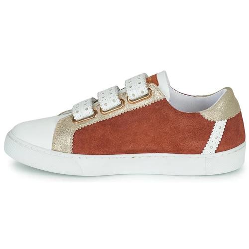 Chaussures Femme Baskets basses Les Tropéziennes par M Belarbi SUZAK TERRAOTA/OR 4 Chaussures Femme Baskets basses Les Tropéziennes par M Belarbi SUZAK TERRAOTA/OR – Image 4