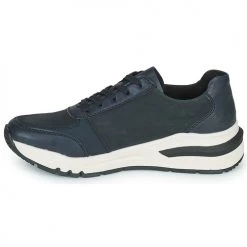 Chaussures Femme Baskets basses Rieker M6600-14 Noir -Baskets mode Soldes 22370315 500 D