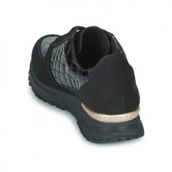 Chaussures Femme Baskets basses Rieker N7412-00 Noir -Baskets mode Soldes 22370326 500 E