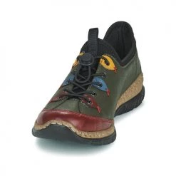 Chaussures Femme Baskets basses Rieker N3271-54 Kaki -Baskets mode Soldes 22370344 500 C